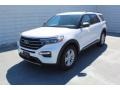 2020 Star White Metallic Tri-Coat Ford Explorer XLT  photo #4