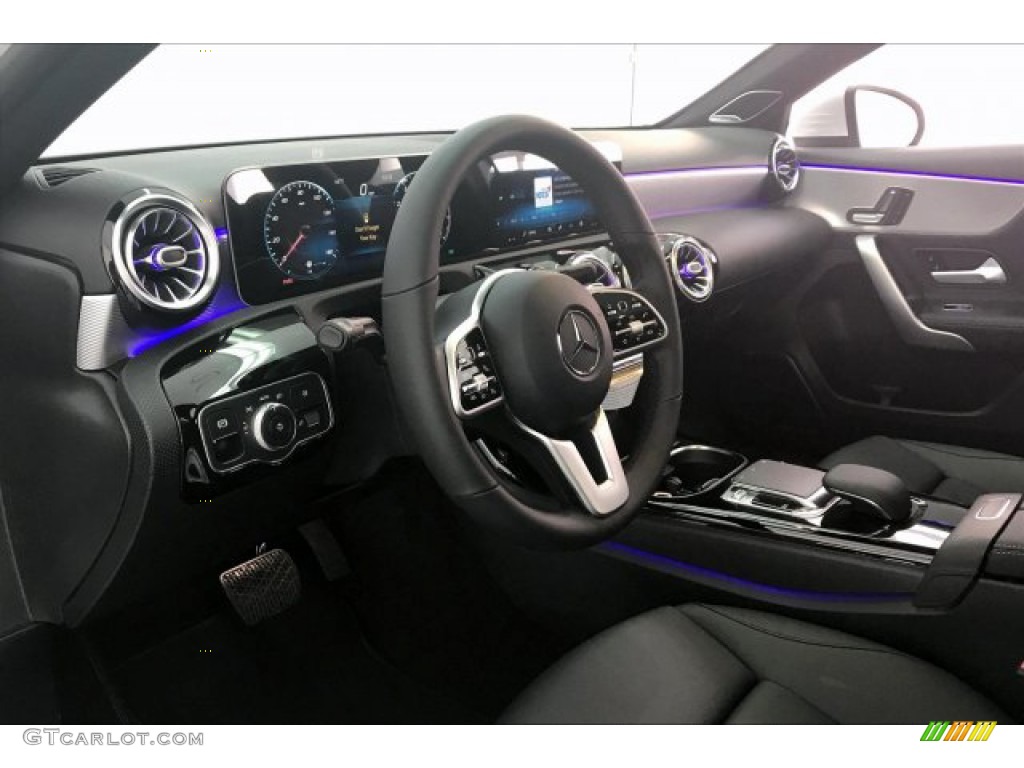 2020 A 220 Sedan - Digital White Metallic / Black photo #4