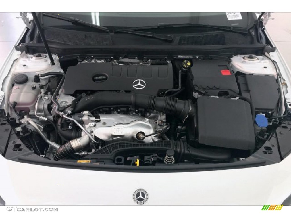 2020 A 220 Sedan - Digital White Metallic / Black photo #8