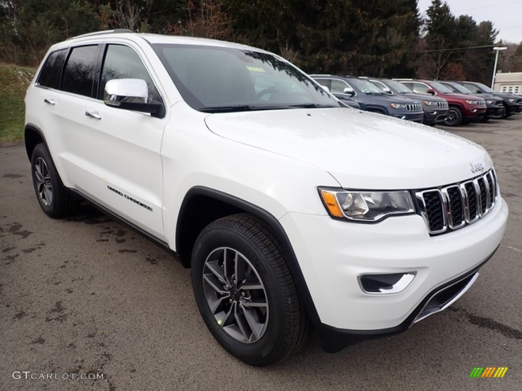 Bright White 2020 Jeep Grand Cherokee Limited 4x4 Exterior Photo #137327016