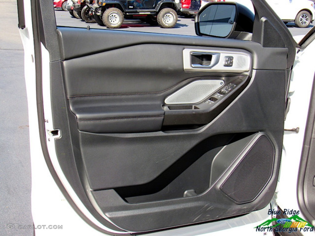 2020 Explorer Platinum 4WD - Star White Metallic Tri-Coat / Ebony photo #28