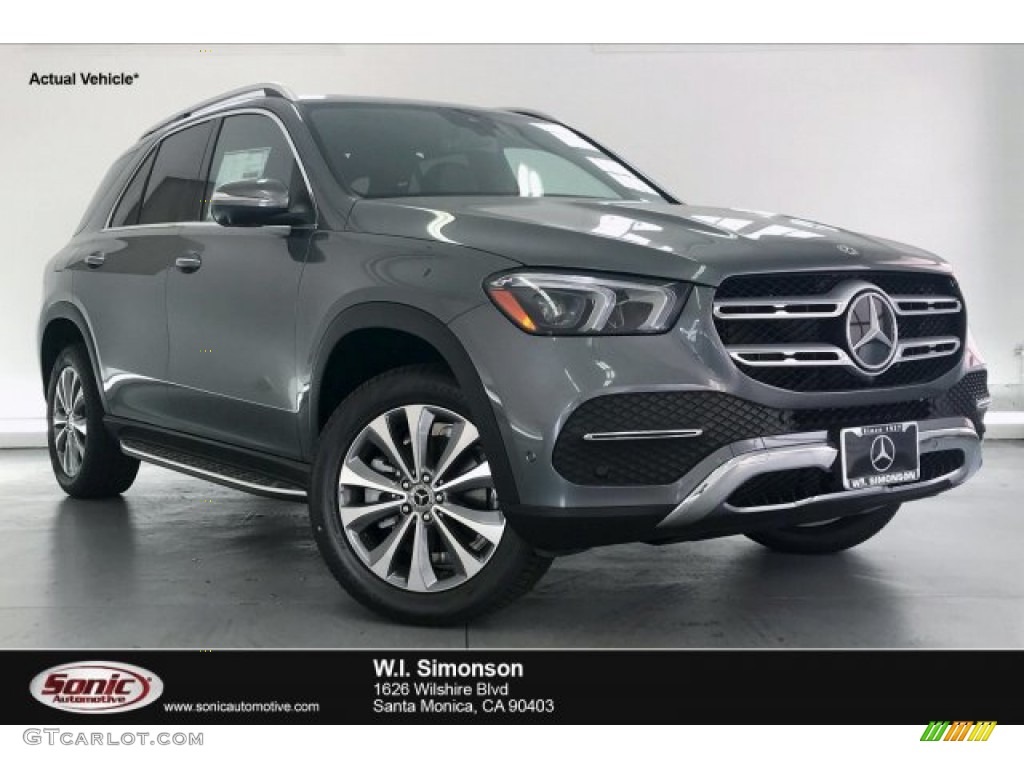 2020 GLE 350 - Selenite Grey Metallic / Black photo #1