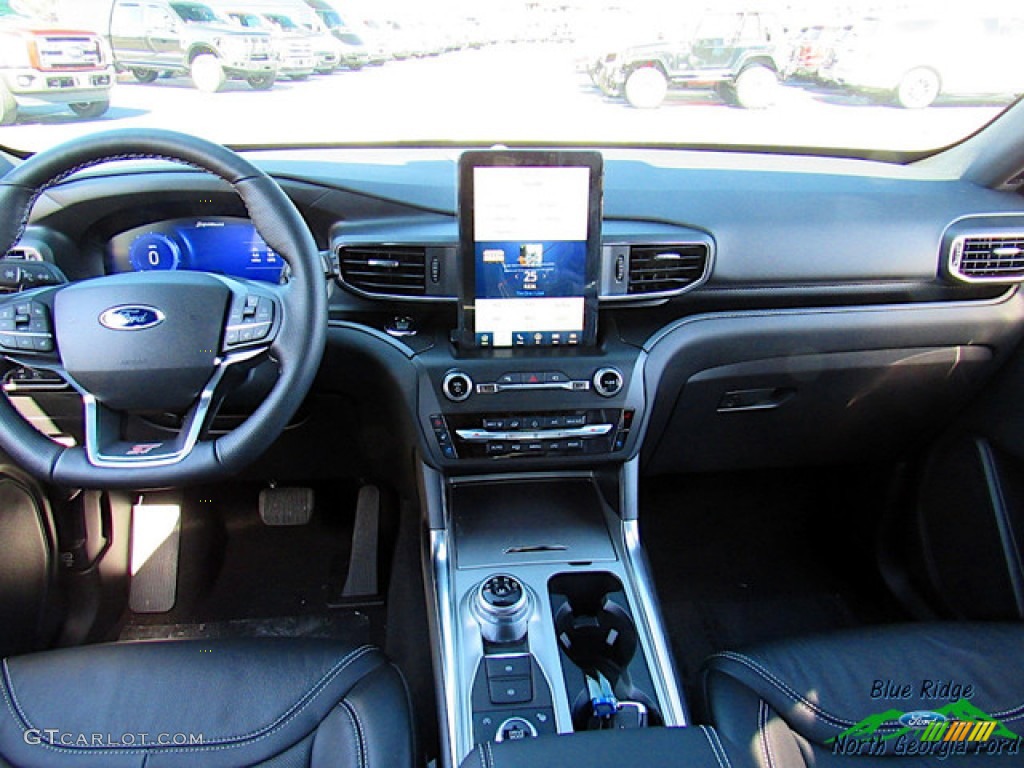 2020 Explorer ST 4WD - Star White Metallic Tri-Coat / Ebony photo #17