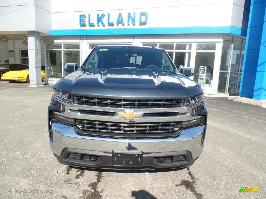 2020 Silverado 1500 LT Crew Cab 4x4 - Shadow Gray Metallic / Jet Black photo #3