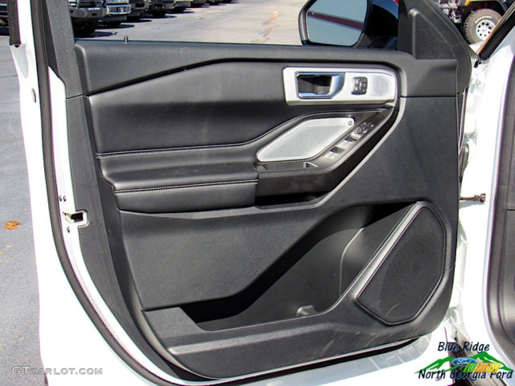 2020 Explorer ST 4WD - Star White Metallic Tri-Coat / Ebony photo #30