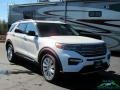 2020 Star White Metallic Tri-Coat Ford Explorer Limited  photo #7