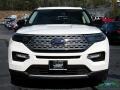 2020 Star White Metallic Tri-Coat Ford Explorer Limited  photo #8
