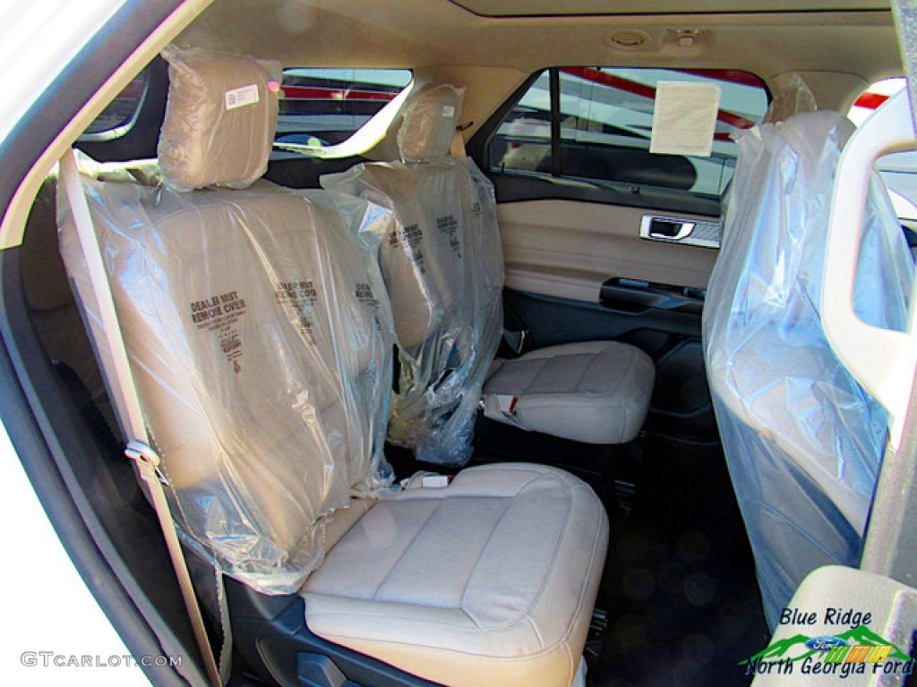 2020 Explorer Limited - Star White Metallic Tri-Coat / Sandstone photo #12
