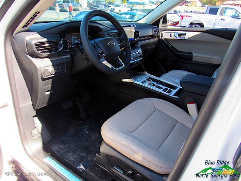 2020 Explorer Limited - Star White Metallic Tri-Coat / Sandstone photo #31