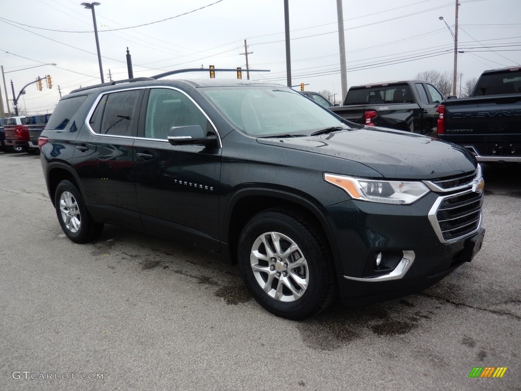2020 Traverse LT - Graphite Metallic / Jet Black photo #3