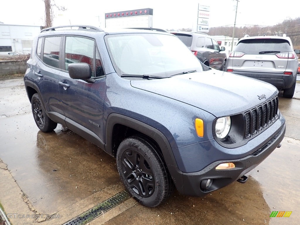 2020 Renegade Sport 4x4 - Slate Blue Pearl / Black photo #7