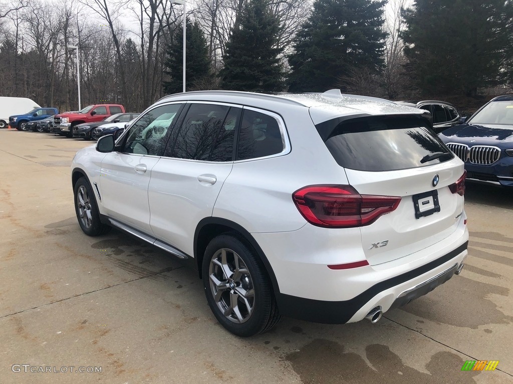 2020 X3 xDrive30i - Mineral White Metallic / Oyster photo #2