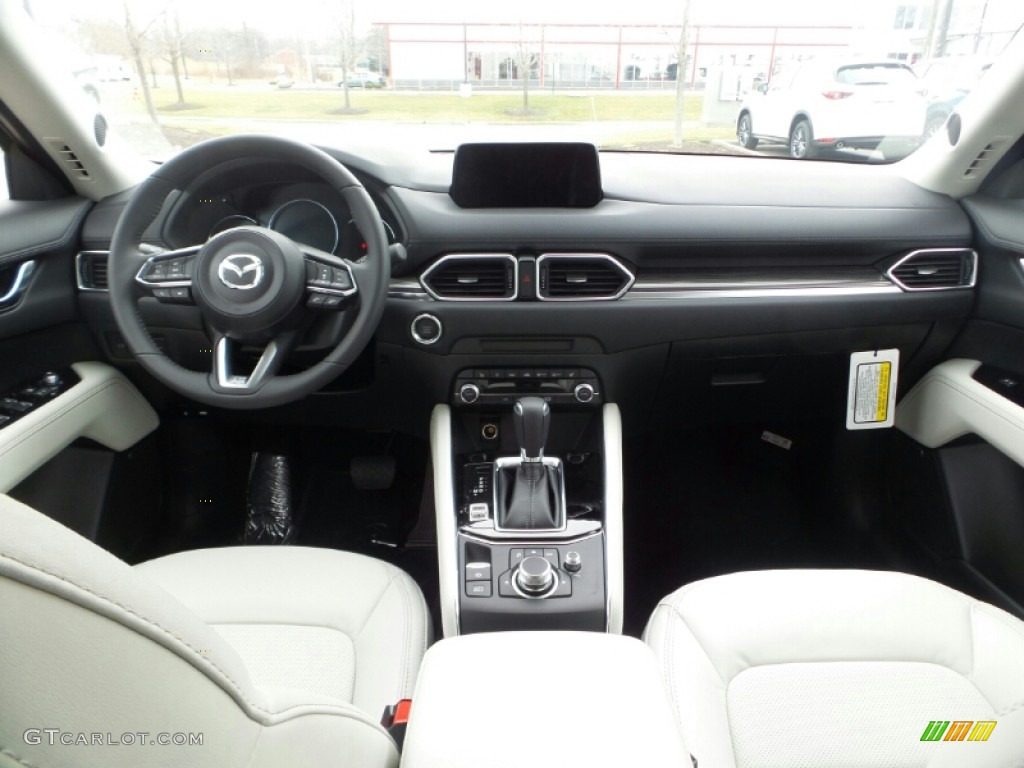 2020 Mazda CX-5 Grand Touring AWD Parchment Dashboard Photo #137337886