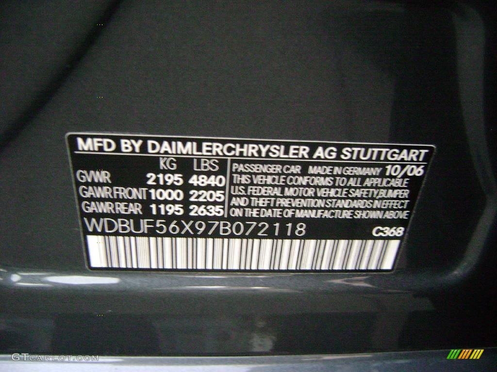 2007 E 350 Sedan - Flint Grey Metallic / Black/Sahara Beige photo #20