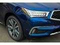 2020 Fathom Blue Pearl Acura MDX Advance AWD  photo #10