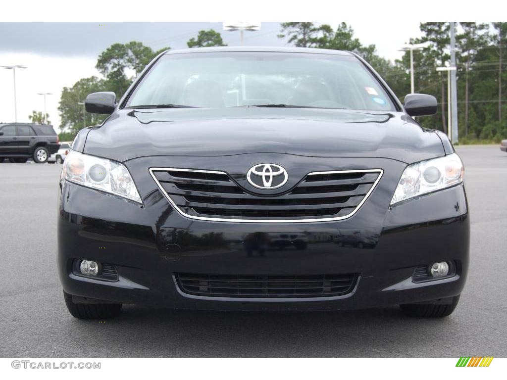 2007 Camry XLE - Black / Ash photo #2