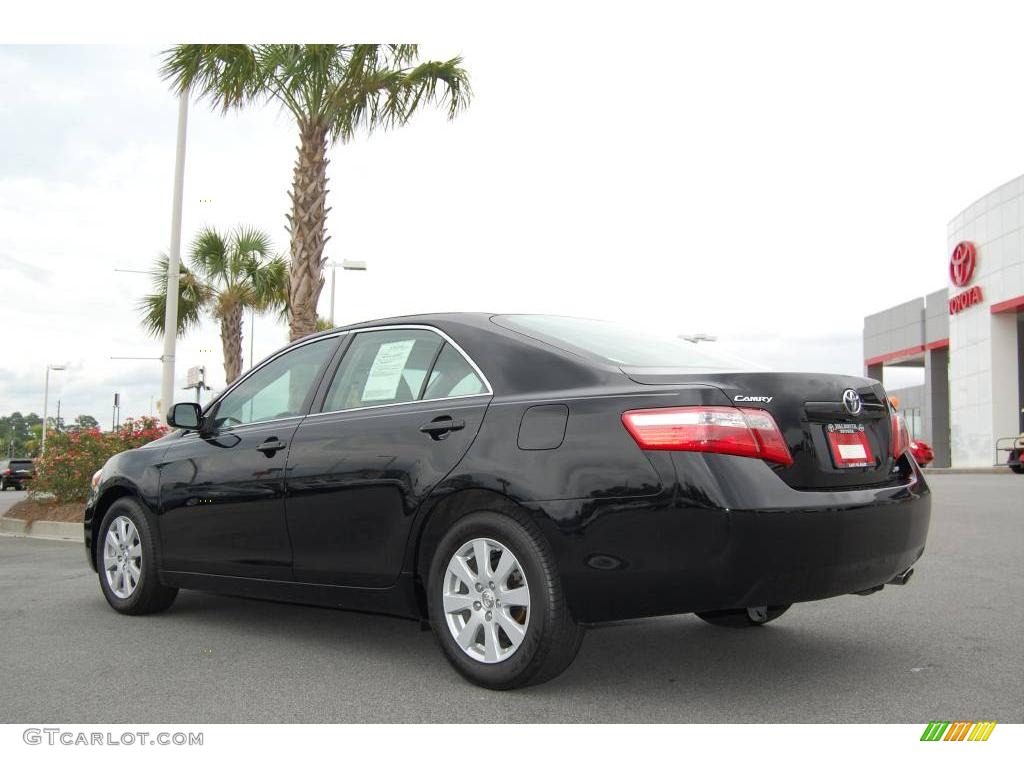 2007 Camry XLE - Black / Ash photo #4