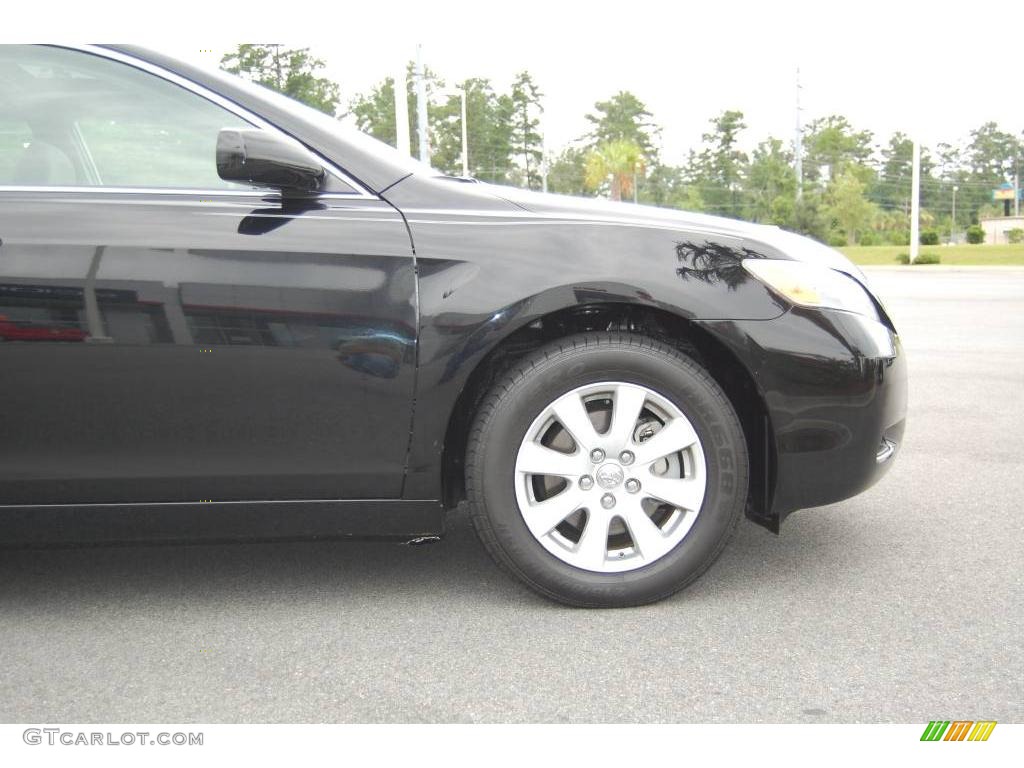 2007 Camry XLE - Black / Ash photo #6