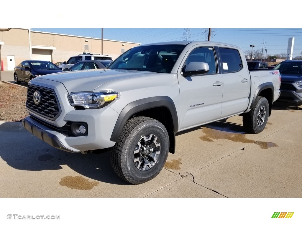 2020 Tacoma TRD Off Road Double Cab 4x4 - Cement / TRD Cement/Black photo #1