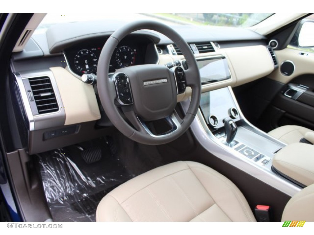 2020 Land Rover Range Rover Sport HSE Almond/Espresso Dashboard Photo #137340571