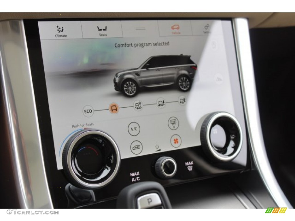 2020 Range Rover Sport HSE - Portofino Blue Metallic / Almond/Espresso photo #17
