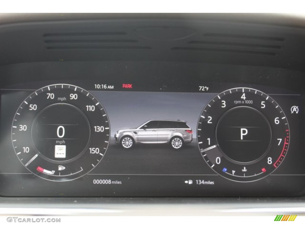 2020 Range Rover Sport HSE - Portofino Blue Metallic / Almond/Espresso photo #23