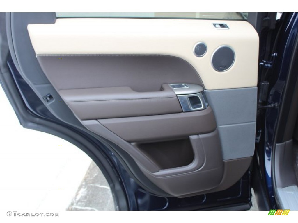 2020 Range Rover Sport HSE - Portofino Blue Metallic / Almond/Espresso photo #25