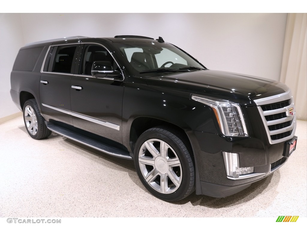 Black Raven 2019 Cadillac Escalade ESV Luxury 4WD Exterior Photo #137341138