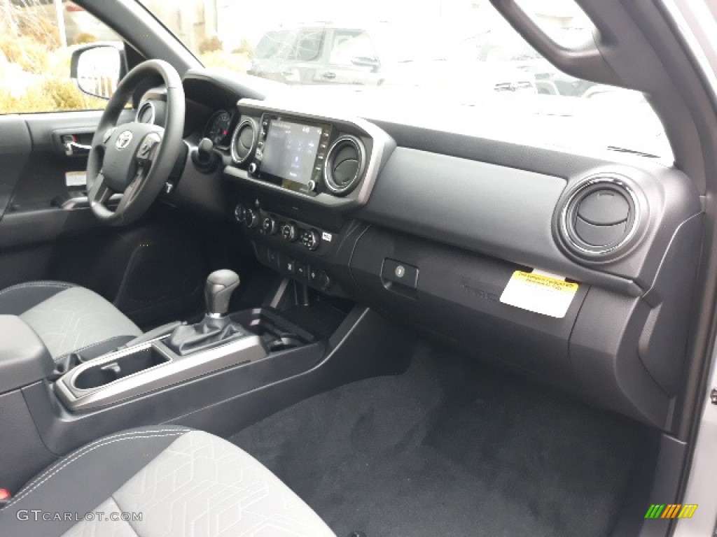 2020 Tacoma TRD Off Road Double Cab 4x4 - Silver Sky Metallic / TRD Cement/Black photo #39