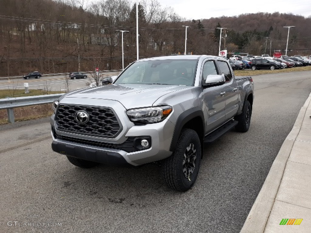 2020 Tacoma TRD Off Road Double Cab 4x4 - Silver Sky Metallic / TRD Cement/Black photo #44