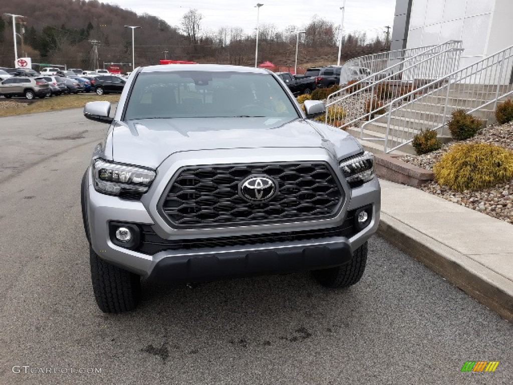 2020 Tacoma TRD Off Road Double Cab 4x4 - Silver Sky Metallic / TRD Cement/Black photo #45