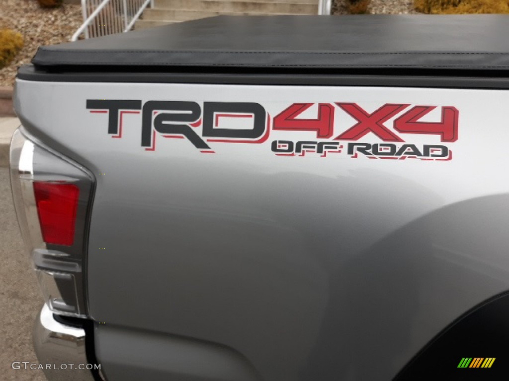 2020 Tacoma TRD Off Road Double Cab 4x4 - Silver Sky Metallic / TRD Cement/Black photo #49
