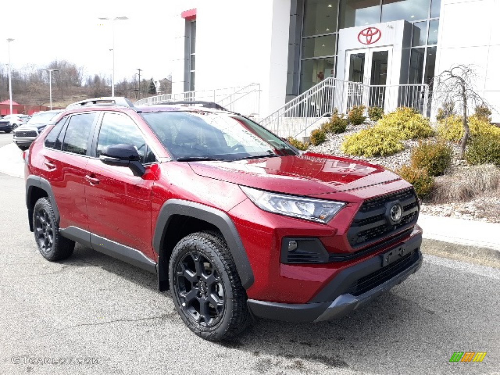 Ruby Flare Pearl 2020 Toyota RAV4 TRD Off-Road AWD Exterior Photo #137342257