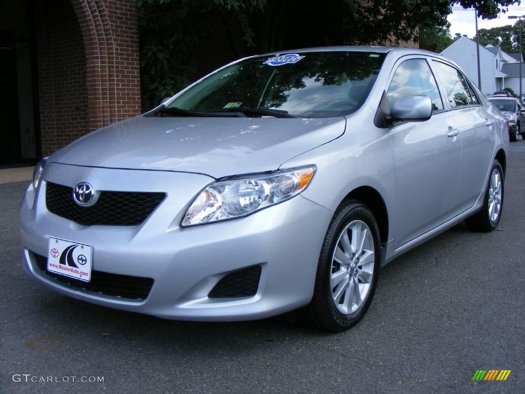 Classic Silver Metallic Toyota Corolla