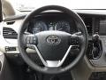 Dark Bisque Steering Wheel Photo for 2020 Toyota Sienna #137345512