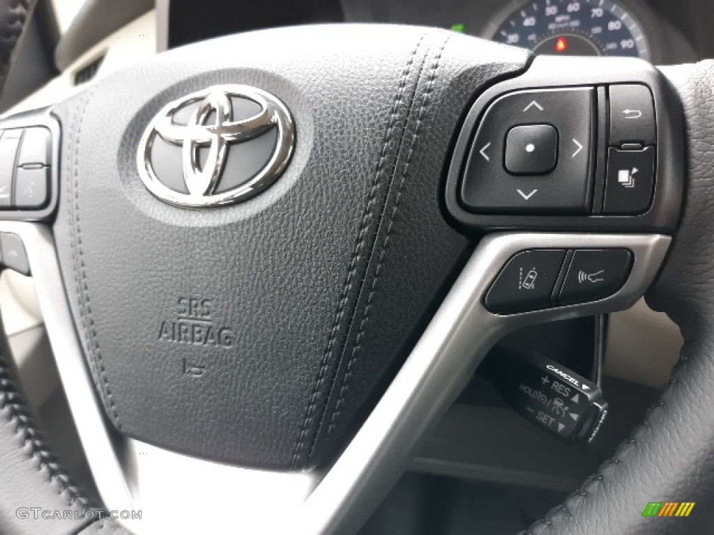 2020 Toyota Sienna XLE AWD Dark Bisque Steering Wheel Photo #137345550