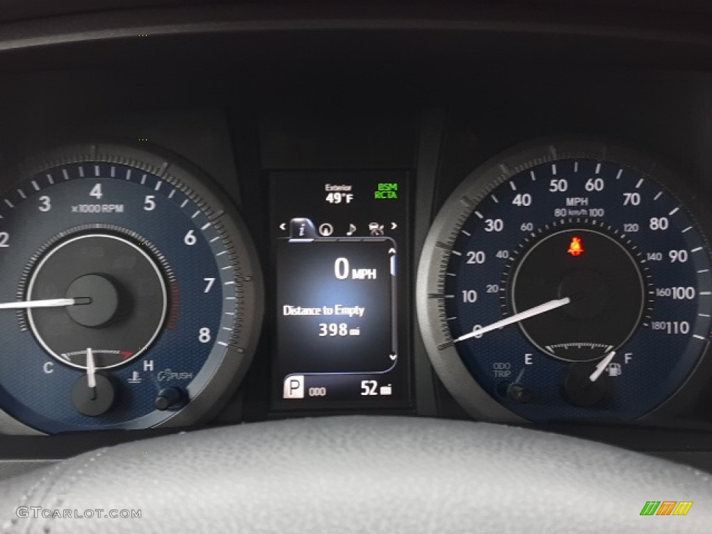 2020 Toyota Sienna XLE AWD Gauges Photo #137346610