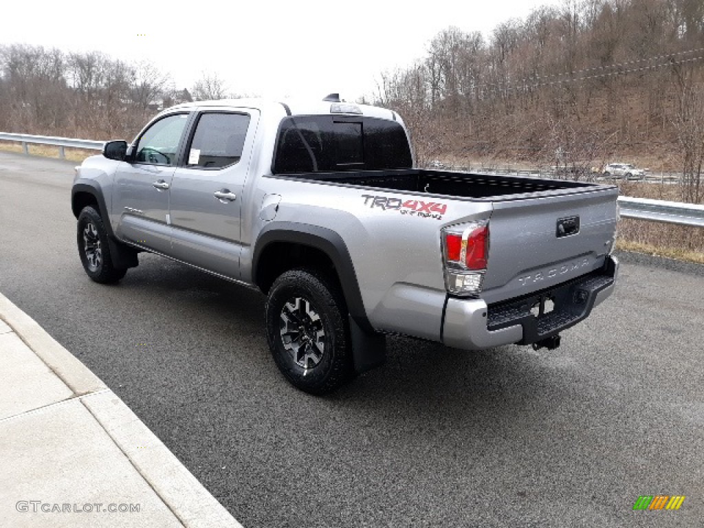 2020 Tacoma TRD Off Road Double Cab 4x4 - Silver Sky Metallic / Black photo #2