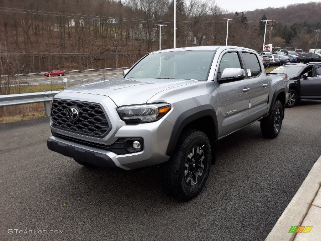 2020 Tacoma TRD Off Road Double Cab 4x4 - Silver Sky Metallic / Black photo #46