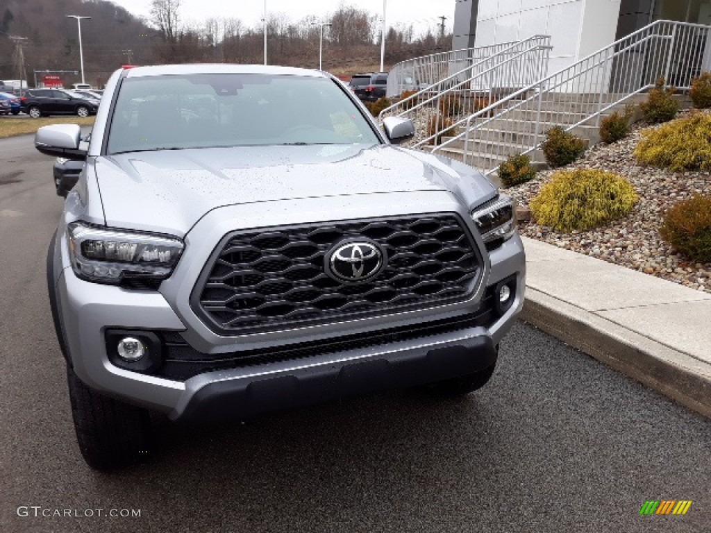 2020 Tacoma TRD Off Road Double Cab 4x4 - Silver Sky Metallic / Black photo #47
