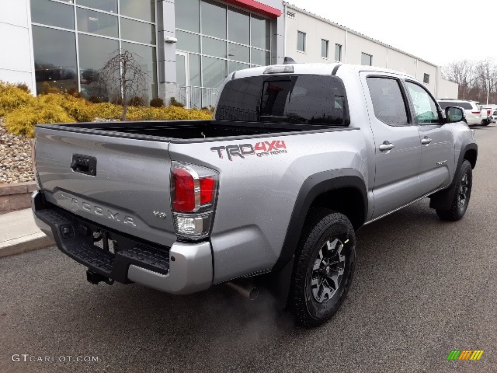 2020 Tacoma TRD Off Road Double Cab 4x4 - Silver Sky Metallic / Black photo #48