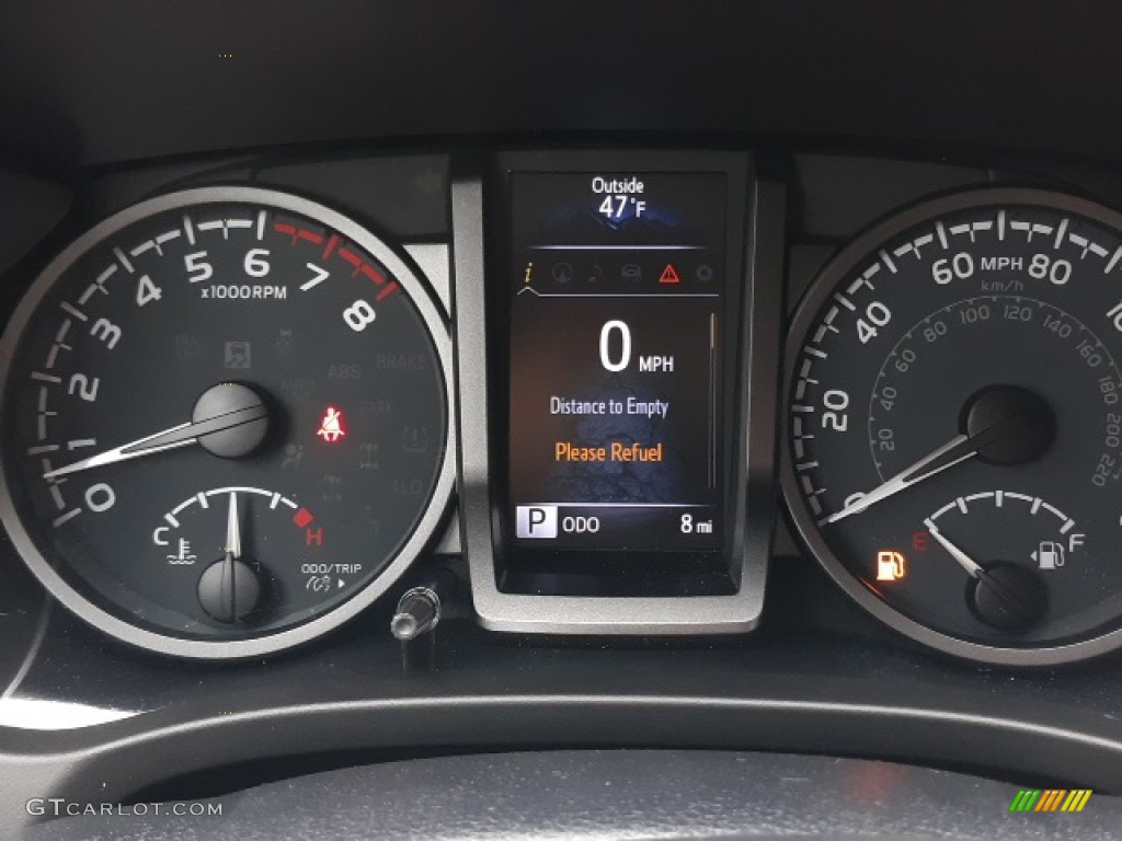 2020 Tacoma TRD Off Road Double Cab 4x4 - Silver Sky Metallic / Black photo #56