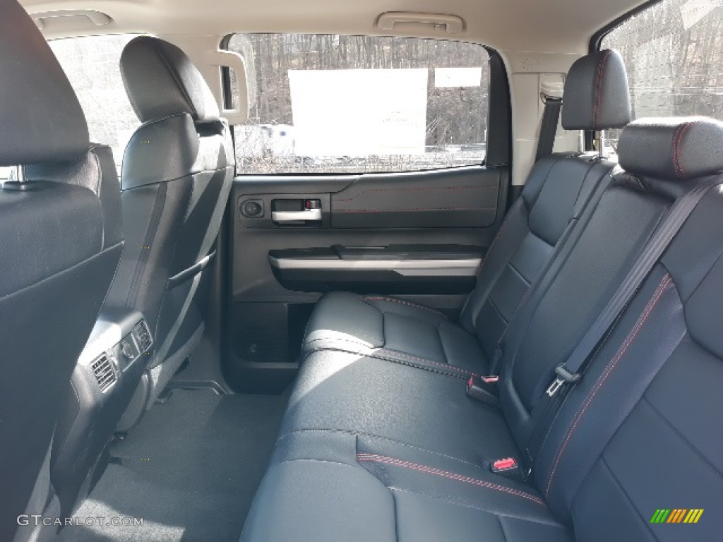 Black Interior 2020 Toyota Tundra TRD Pro CrewMax 4x4 Photo #137353699