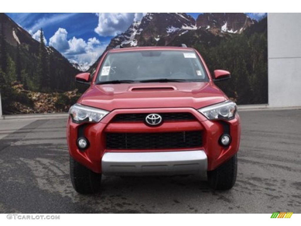 2019 4Runner TRD Off-Road 4x4 - Barcelona Red Metallic / Black photo #8