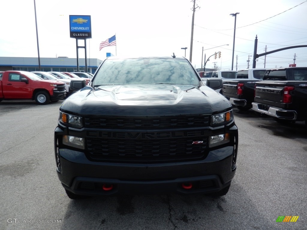 2020 Silverado 1500 Custom Trail Boss Crew Cab 4x4 - Black / Jet Black photo #2