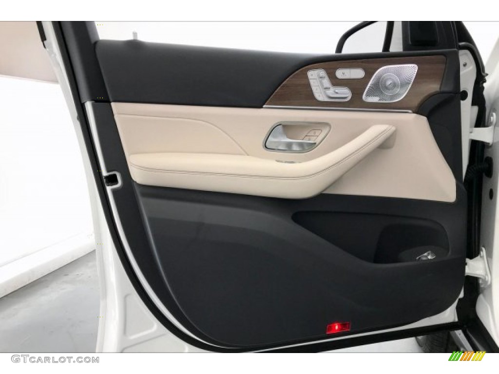 2020 Mercedes-Benz GLE 350 Macchiato Beige/Magma Grey Door Panel Photo #137356423