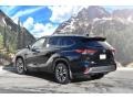 2020 Midnight Black Metallic Toyota Highlander XLE AWD  photo #3