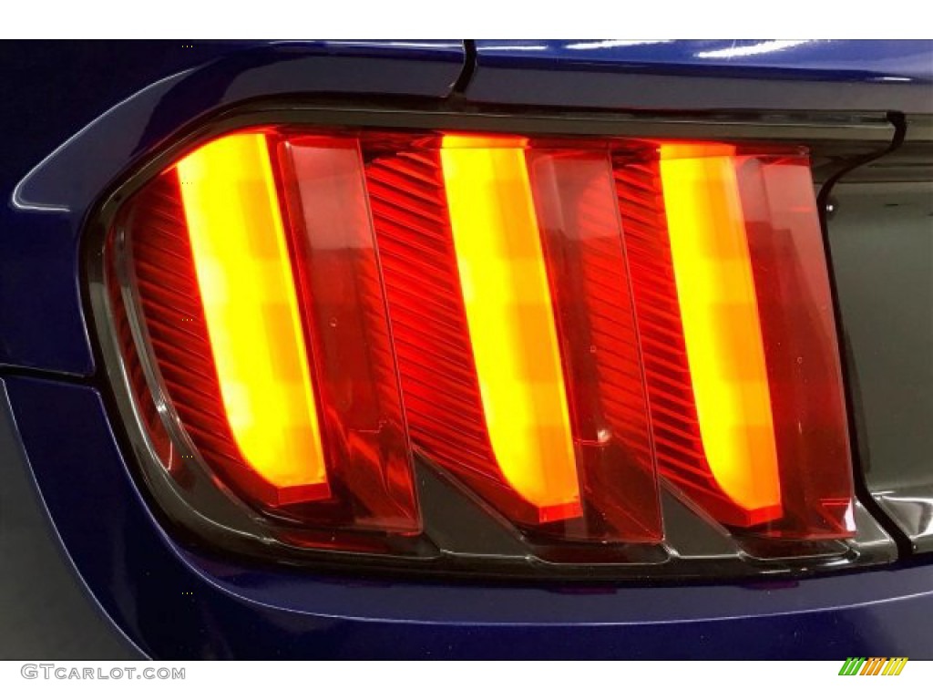 2015 Mustang V6 Convertible - Deep Impact Blue Metallic / Ebony photo #19