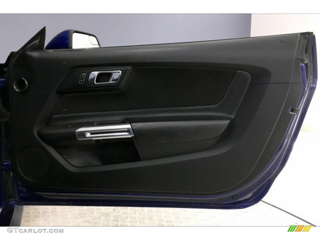 2015 Mustang V6 Convertible - Deep Impact Blue Metallic / Ebony photo #22