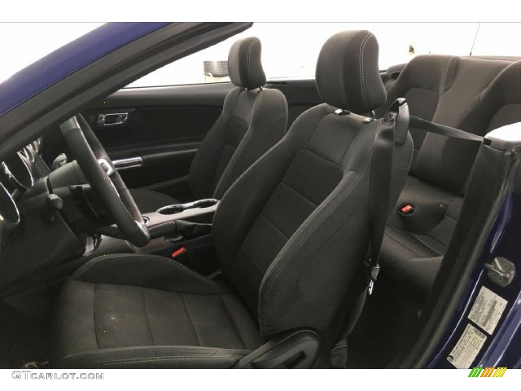 2015 Mustang V6 Convertible - Deep Impact Blue Metallic / Ebony photo #28